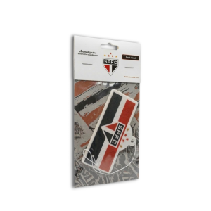 Aromatizador Automotivo São Paulo FC Banner – Fragrância Fresh Island