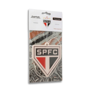 Aromatizador Automotivo São Paulo FC Escudo – Fragrância Tropical Wave