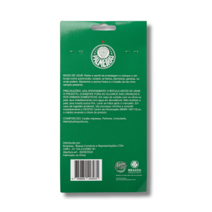 Aromatizador Automotivo Palmeiras Camisa Amarela – Fragrância Morning Fresh